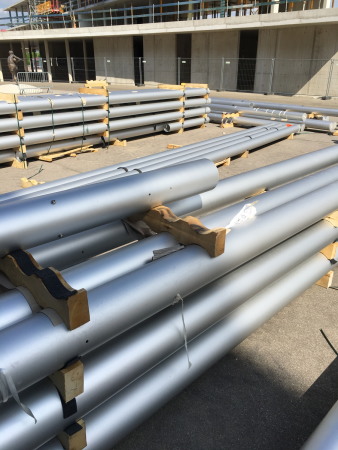 Baustellenbesuch der WWK-Arena in Augsburg