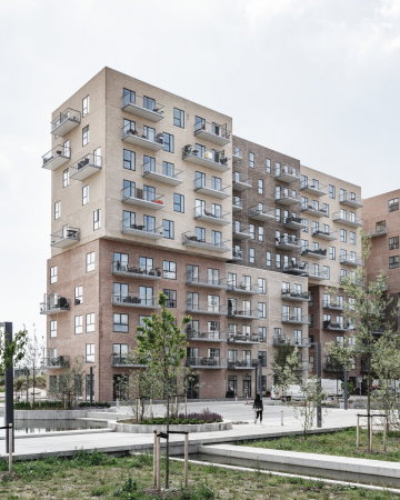 Baunetz, Architektur, architecture, ADEPT, Kopenhagen, Copenhagen, Denmark, Dnemark, dnisch, skandinavisch, Cubic Houses, Cube House, Kubehusene, restad, resund, Stadtviertel, Planstadt, Neubau, Baukltze, Wohnhaus, Housing, Wohnen, Projekt, Anders Lonka, Martin Laursen, Martin Krogh, COAST Studio, urban living, Rasmus Hjortshj - COAST Studio