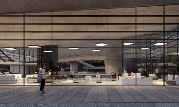 1. Preis: Theoni Xanthi_XZA architects, Souvenirladen