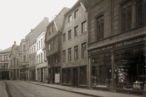 Große Straße, Osnabrück 1906