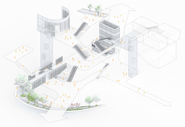 baunetz, Meldungen, architektur, Shenzhen, China, Book Cty Atelier Global, Eventarchitektur, Books, Bcherei, Bibliothek, Library, Glas