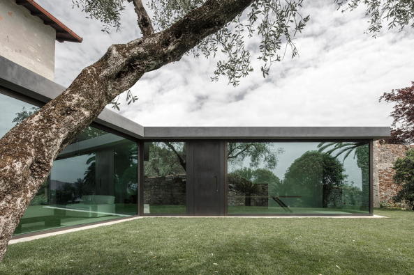 bergmeisterwolf, Ferienhaus, Toscolano-Maderna, Wohnhaus, Versenkbare Glasfassade, 2017