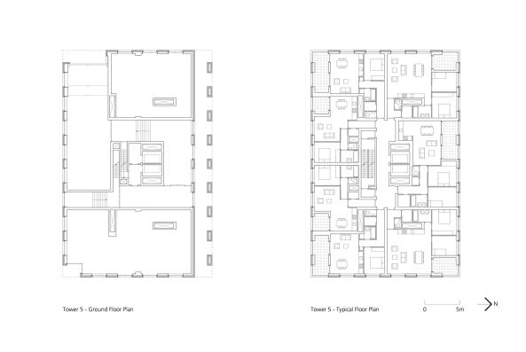 Westkaai-Kattendijkdok, Antwerp, Neubau, Hochhuser, Backstein, bricks, Tony Fretton Architects, Fertigstellung, high rise, Wohnhochhaus, Hafen, Kai, harbour, transformation, housing, living, Belgien, Antwerpen, 2017