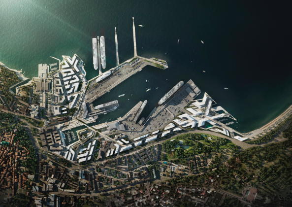 Zaha Hadid Architects, Hafen, Estland, Harbour, Tallinn, Transformation, Konversion, Stadtumbau, Stdtebau, 1. Preis, Gewinner, Wettbewerb