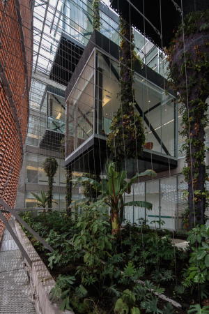 Ampliaci�n Fundaci�n Santa Fe de Bogot�, Santa Fe Foundation, Klinik, Neubau, 2017, Fertigstellung, Krankenhaus, Bogota, Kolumbien, clinic, big building, brick, Backstein, 2017, 2016, Kubus, Andres Valbuena, Alejandro Arango, El Equipo de Mazzanti, Giancarlo Mazzanti,