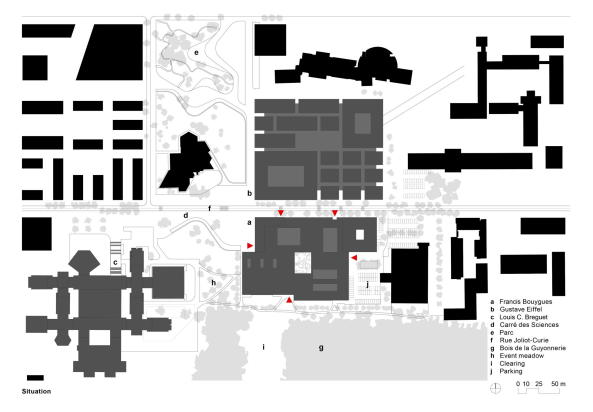 OMA, 2017, Frankreich, France, concrete, Beton, Strukturalismus, Neostrukturalismus, Lab City, Fertigstellung, science building, Forschung, Wissenschaft, laboratory, CentraleSuplec, Ellen van Loon, Rem Koolhaas, Clment Blanchet, Edouard Pervs, Bollinger + Grohmann, Saclay, Gif-sur-Yvette, Francis Bouygues, Annette Gigon, Mike Guyer, Zrich, Paris, Suisse, Schweiz, Switzerland, Masterplan OMA, Synthse Architecture, EGIS, Integral Ruedi Baur, Bureau Brut, Philippe Ruault,