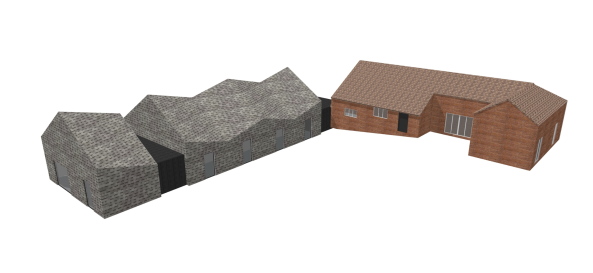 Baunetz, Meldungen, Architektur, News, architecture, Grobritannien, England, Suffolk, Aldeburgh, Thorpness, Bruce Badrock, David Woodbine, Blee Halligan Architects, Five Acre Barn Bed & Breakfast, brick, Backstein, Hotel, B&B, Herberge, Umbau, Umnutzung, Renovation, Revitalisation, Bauen im Bestand,