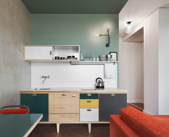 Baunetz, Meldung, Architektur, architecture, 2017, Deutschland, Germany, Berlin, Frankfurter Tor, Warschauer Strae, Cresco Capital, GBP Architekten, Studentenwohnungen, Mikroapartments, residential, student housing, living, Apartment, serviced apartment, Tannhaus, Neon Wood, Umbau, renovation, Sanierung, Plattenbau, Systembau, prefabricated slabs, Anastasia Hermann