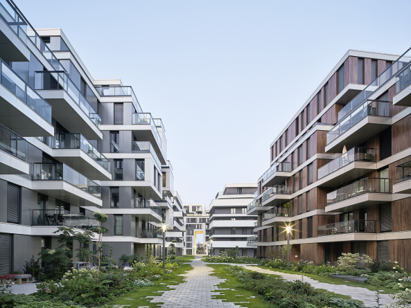 The Garden, Wohnen, Wohnquartier, Berlin, Eike Becker_Architekten, 2017, Mauerstreifen
