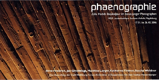 Fotoausstellung in Magdeburg zu Hadids phaeno