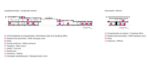 Baunetz, Meldung, Architektur, architecture, 2017, Mecanoo, Niederlande, Dutch, Keukenhof, Lisse, Amsterdam, Solarlux, Blumengromarkt, Eingang, Zugang, Tor, gatehouse, Holz, wood, copper, Kupfer, Glas