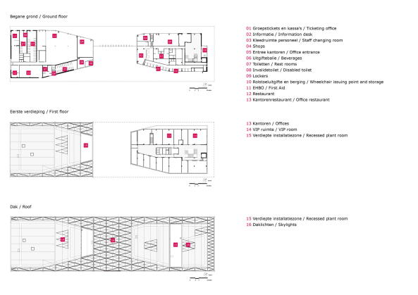 Baunetz, Meldung, Architektur, architecture, 2017, Mecanoo, Niederlande, Dutch, Keukenhof, Lisse, Amsterdam, Solarlux, Blumengromarkt, Eingang, Zugang, Tor, gatehouse, Holz, wood, copper, Kupfer, Glas