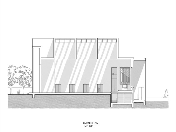 ein 1. Preis: Katharina Bachstein (Bauhaus-Universitt Weimar)  Wallfahrtskirche Maria Tasserl