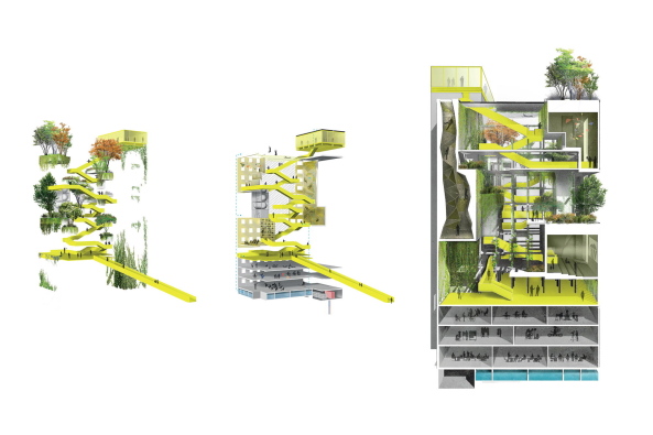 Baunetz, Meldung, Architektur, architecture, 2017, Bijlmerbajes, Bajes Kwartier, OMA, Ofiice for Metropolitan Architecture, Rem Koolhaas, Amsterdam, Netherlands, Dutch, planning, urbanism, Stdtebau, Planung, Stadtviertel, AM Real Estate, Gefngnis, prison, penitentiary, Umnutzung, reuse, development, Entwicklung, Stadtentwicklung, LOLA, landscape, FABRICations, Frans Parthesius, Robota