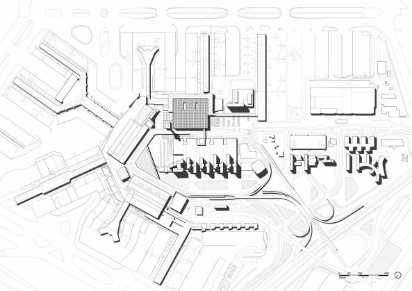 Amsterdam Airport Schiphol Terminal, SNBV, KAAN Architecten, Niederlande, Netherlands, Airport, 2017, Projekt, Neubau, Wettbewerb,