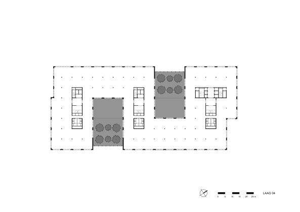 Baunetz, Meldung, Architektur, architecture, Neutelings Riedijk, 2017, Brssel, Belgien, Belgium, Brussels, HERMAN TEIRLINCK, HERMAN TEIRLINCK building, office, Brogebude, Bro, Filip Dujardin, inner street, Strae, Innenhfe, Grten, gardens, Verwaltung, administration, flmische Landesregierung, Tour et Taxis