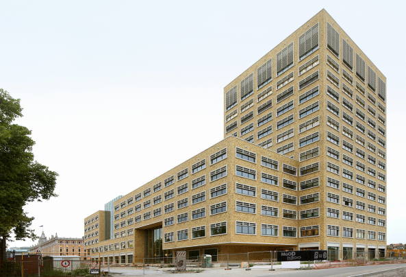 Baunetz, Meldung, Architektur, architecture, Neutelings Riedijk, 2017, Br�ssel, Belgien, Belgium, Brussels, HERMAN TEIRLINCK, HERMAN TEIRLINCK building, office, B�rogeb�ude, B�ro, Filip Dujardin, inner street, Stra�e, Innenh�fe, G�rten, gardens, Verwaltung, administration, fl�mische Landesregierung, Tour et Taxis