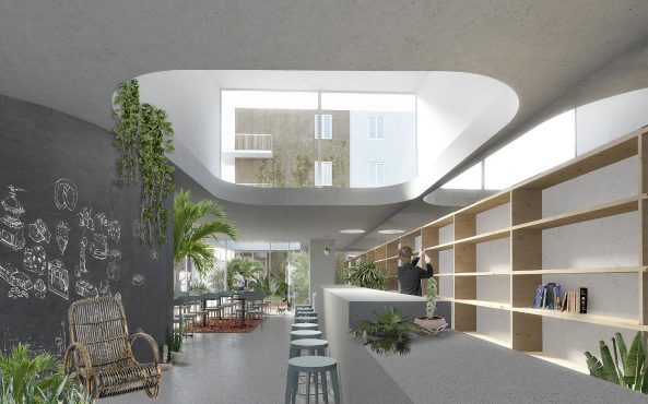 Der Frhstckssaal von EM2N