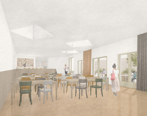 Fr�hst�ckssaal von Sergison Bates architects