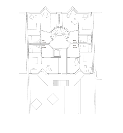Entwurf fr ein Regelgeschoss im Zimmerturm, Sergison Bates architects
