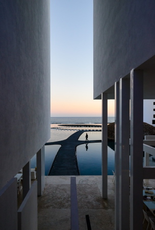 Mexico, Miguel Angel Aragons, Mar Adentro Hotel, San Jose del Cabo, Resort, Modernismus, Luxus, Salk Instituts, Joe Fletcher, Leichtigkeit, Poliform, Wasser, Licht, Volumen, Reinheit