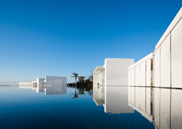 Mexico, Miguel Angel Aragons, Mar Adentro Hotel, San Jose del Cabo, Resort, Modernismus, Luxus, Salk Instituts, Joe Fletcher, Leichtigkeit, Poliform, Wasser, Licht, Volumen, Reinheit