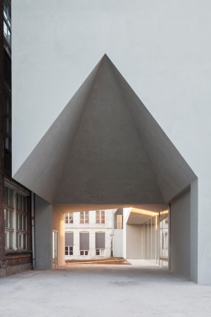 Aires Mateus, Kunsthochschule, Erweiterung, Purismus, Belgien, Tournai