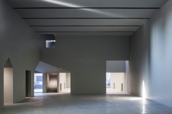 Aires Mateus, Kunsthochschule, Erweiterung, Purismus, Belgien, Tournai