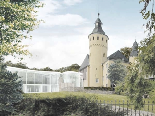 Wettbewerb fr Schloss-Anbau bei Gummersbach