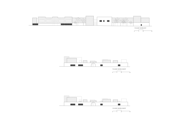 Vincent Parreira Atelier Architecture, Schule, Montevrain, 2017, Holz, Fassade, Beton, Struktur