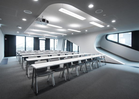 Hochschule, Bildung, Fassade, Form, Jrgen Mayer H., 2017, Dsseldorf, Geschwungene Form