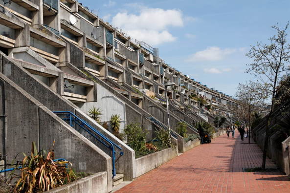 Brutalismus, Neubau, Terrassenhuser, Moderne, Modernism, Alexandra Road Estate, Camden, London 2010, Neave Brown by Garath Gardner