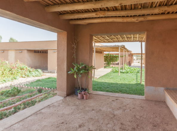 Baunetz, Meldungen, Architektur, Projekte, ZRS Architekten, Ziegert Roswag Seiler, TU Berlin, Jiyan Healing Garden, Chamchamal, Kurdistan, Irak, Jiyan Foundation for HumanRights, Therapiezentrum, Zentrum fr tiergesttzte Therapie, Traumazentrum, Traumabehandlung, Heilgarten, erster Bauabschnitt, Lehm, Uni Weimar, Campus Masters