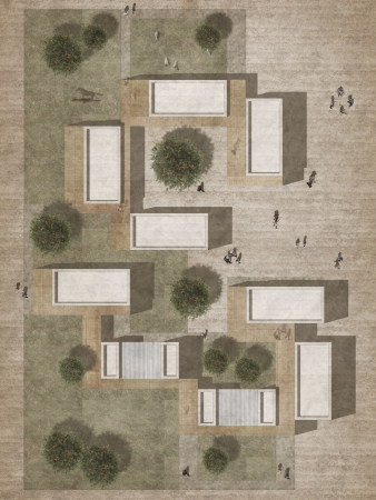 Baunetz, Meldungen, Architektur, Projekte, ZRS Architekten, Ziegert Roswag Seiler, TU Berlin, Jiyan Healing Garden, Chamchamal, Kurdistan, Irak, Jiyan Foundation for HumanRights, Therapiezentrum, Zentrum fr tiergesttzte Therapie, Traumazentrum, Traumabehandlung, Heilgarten, erster Bauabschnitt, Lehm, Uni Weimar, Campus Masters