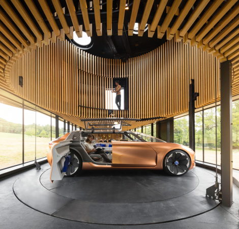 Renault, Renault Symbioz House 33, Autohaus, Pavillon, pavilion, tempor�res Haus, Frankreich, France, IAA, Messestand, Laurens Van den Acker, Marchi Architectes, St�phane Janin, Tina Kentner, St�phane Langellier, EVP Ing�nierie, Agence Franck Boutt� Consultants, 2017, Automesse
