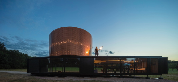 Renault, Renault Symbioz House 33, Autohaus, Pavillon, pavilion, temporres Haus, Frankreich, France, IAA, Messestand, Laurens Van den Acker, Marchi Architectes, Stphane Janin, Tina Kentner, Stphane Langellier, EVP Ingnierie, Agence Franck Boutt Consultants, 2017, Automesse