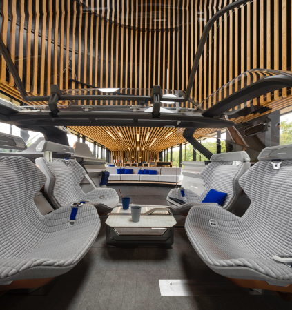 Renault, Renault Symbioz House 33, Autohaus, Pavillon, pavilion, tempor�res Haus, Frankreich, France, IAA, Messestand, Laurens Van den Acker, Marchi Architectes, St�phane Janin, Tina Kentner, St�phane Langellier, EVP Ing�nierie, Agence Franck Boutt� Consultants, 2017, Automesse