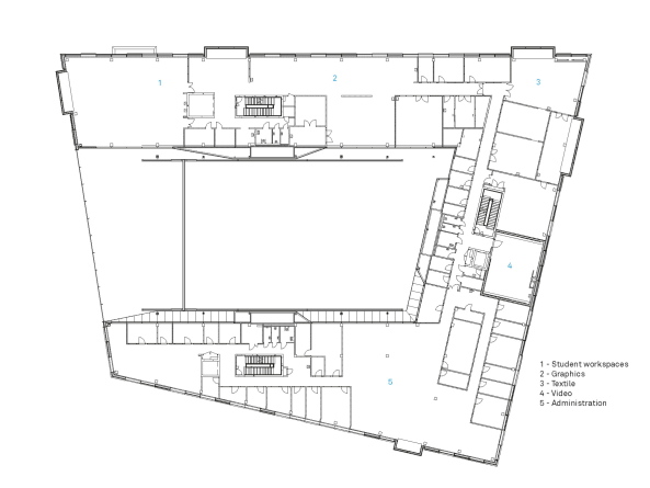 Baunetz, Meldung, Architektur, Snoehetta, Kunsthochschule, Bergen, Norwegen,  Kunst- und Designhochschule, Design, Facade, Fassade, Norway, Hufton Crow, Zaha Hadid, KMD, Architecture