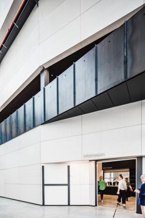 Baunetz, Meldung, Architektur, Snoehetta, Kunsthochschule, Bergen, Norwegen,  Kunst- und Designhochschule, Design, Facade, Fassade, Norway, Hufton Crow, Zaha Hadid, KMD, Architecture