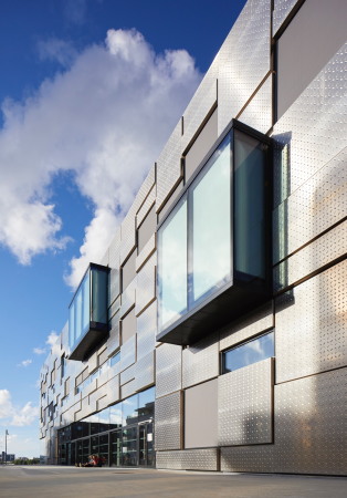 Baunetz, Meldung, Architektur, Snoehetta, Kunsthochschule, Bergen, Norwegen,  Kunst- und Designhochschule, Design, Facade, Fassade, Norway, Hufton Crow, Zaha Hadid, KMD, Architecture