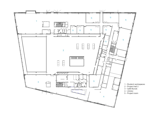 Baunetz, Meldung, Architektur, Snoehetta, Kunsthochschule, Bergen, Norwegen,  Kunst- und Designhochschule, Design, Facade, Fassade, Norway, Hufton Crow, Zaha Hadid, KMD, Architecture