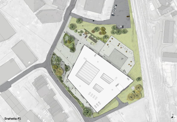 Baunetz, Meldung, Architektur, Snoehetta, Kunsthochschule, Bergen, Norwegen,  Kunst- und Designhochschule, Design, Facade, Fassade, Norway, Hufton Crow, Zaha Hadid, KMD, Architecture