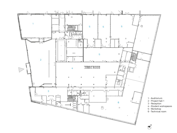 Baunetz, Meldung, Architektur, Snoehetta, Kunsthochschule, Bergen, Norwegen,  Kunst- und Designhochschule, Design, Facade, Fassade, Norway, Hufton Crow, Zaha Hadid, KMD, Architecture