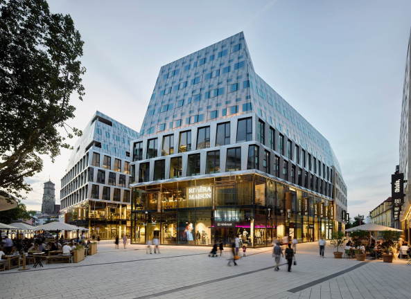 Stuttgarter Stadtquartier von Behnisch Architekten