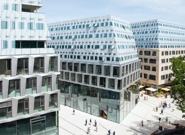 Stuttgarter Stadtquartier von Behnisch Architekten