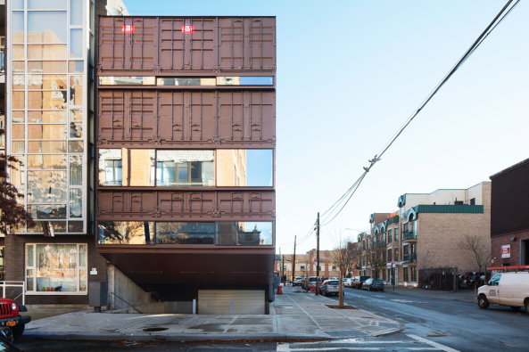 LOT-EK Architects, New York, Wohnhaus, Container, Caroll House