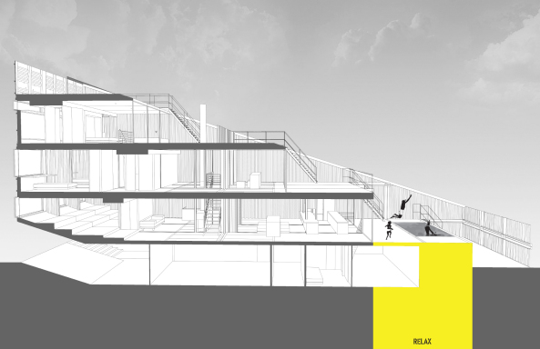 LOT-EK Architects, New York, Wohnhaus, Container, Caroll House