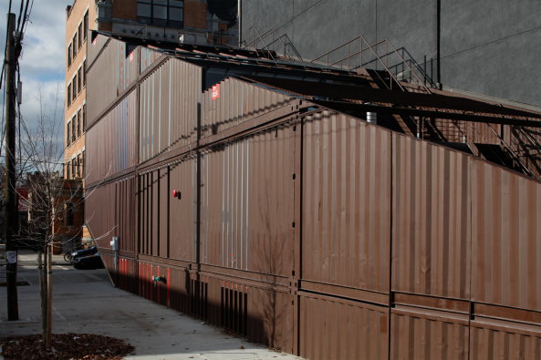 LOT-EK Architects, New York, Wohnhaus, Container, Caroll House