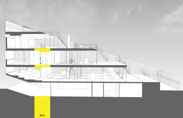 LOT-EK Architects, New York, Wohnhaus, Container, Caroll House