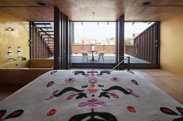 LOT-EK Architects, New York, Wohnhaus, Container, Caroll House